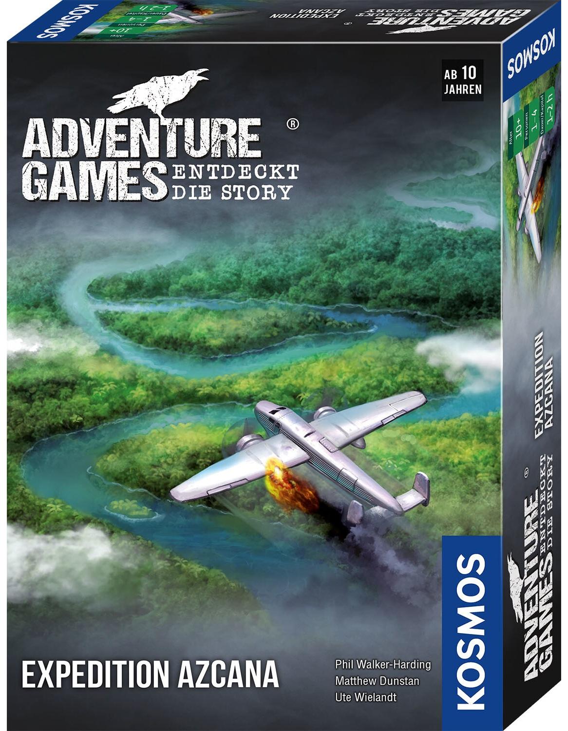 Kosmos Adventure Games - Expedition Azcana Brettspiel Reisen/Abenteuer