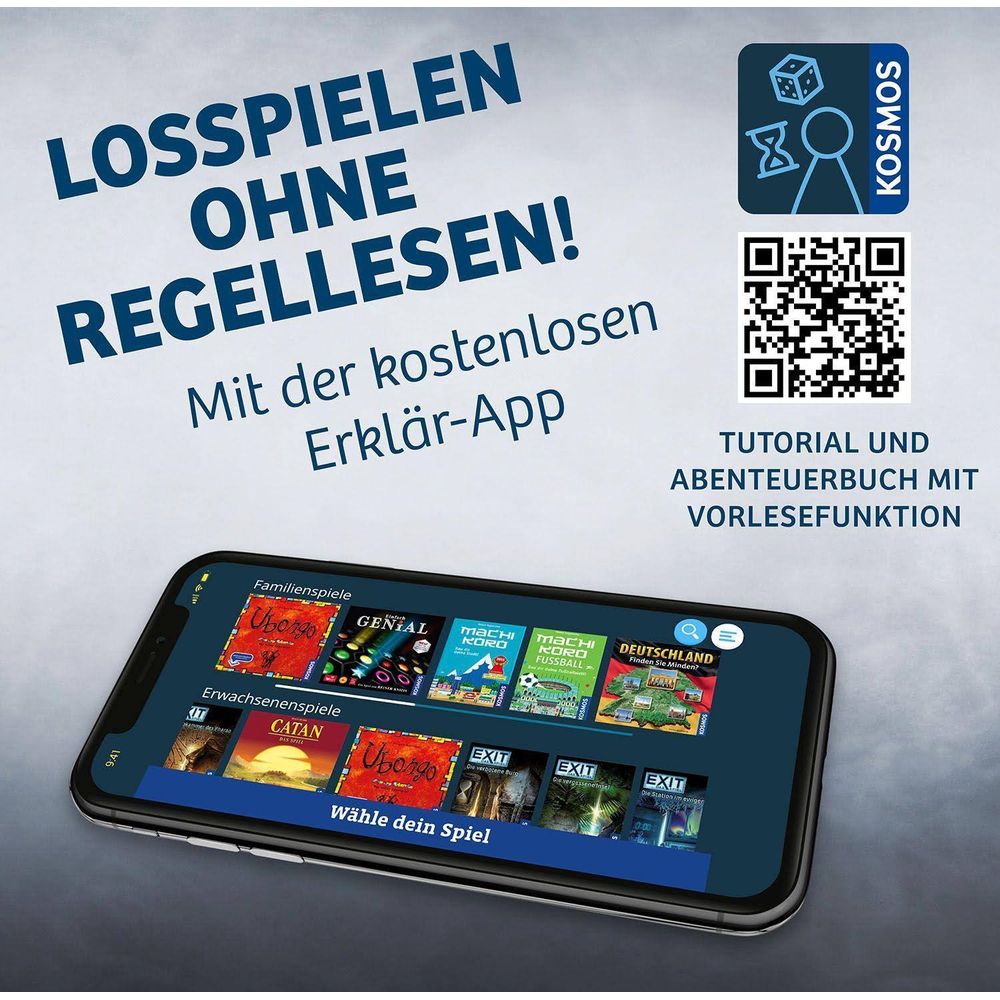 Kosmos Adventure Games - Expedition Azcana Brettspiel Reisen/Abenteuer