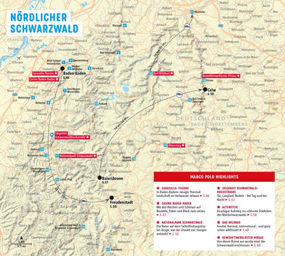 Marco Polo Reiseführer Schwarzwald (Deutsch, 2023, Dr.Roland Weis, Florian Wachsmann)