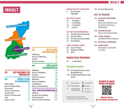 Marco Polo Reiseführer Schwarzwald (Deutsch, 2023, Dr.Roland Weis, Florian Wachsmann)