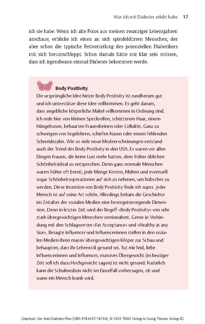 Trias Der Anti-Diabetes-Plan (Deutsch, 2024, Rainer Limpinsel)