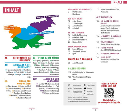 Marco Polo Reiseführer Slowenien (Deutsch, 2022, Veronika Wengert, Daniela Schetar, Friedrich Köthe)
