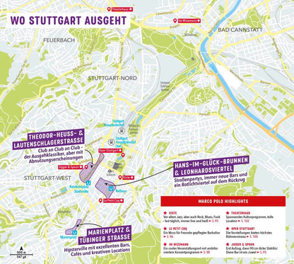 Marco Polo Reiseführer Stuttgart (Deutsch, 2022, Martin Oversohl, Jens Bey)