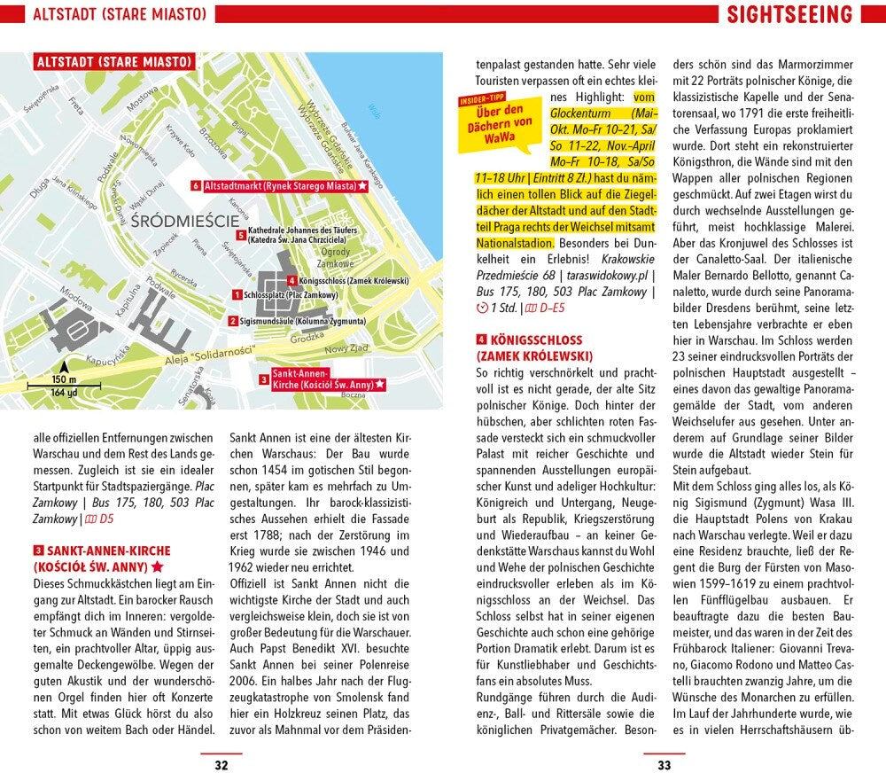 Marco Polo Reiseführer Warschau (Deutsch, 2022, Mirko Kaupat)