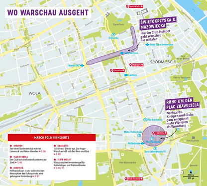 Marco Polo Reiseführer Warschau (Deutsch, 2022, Mirko Kaupat)