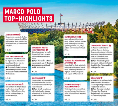 Marco Polo Reiseführer Warschau (Deutsch, 2022, Mirko Kaupat)