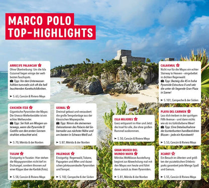 MARCO POLO Reiseführer Yucatan