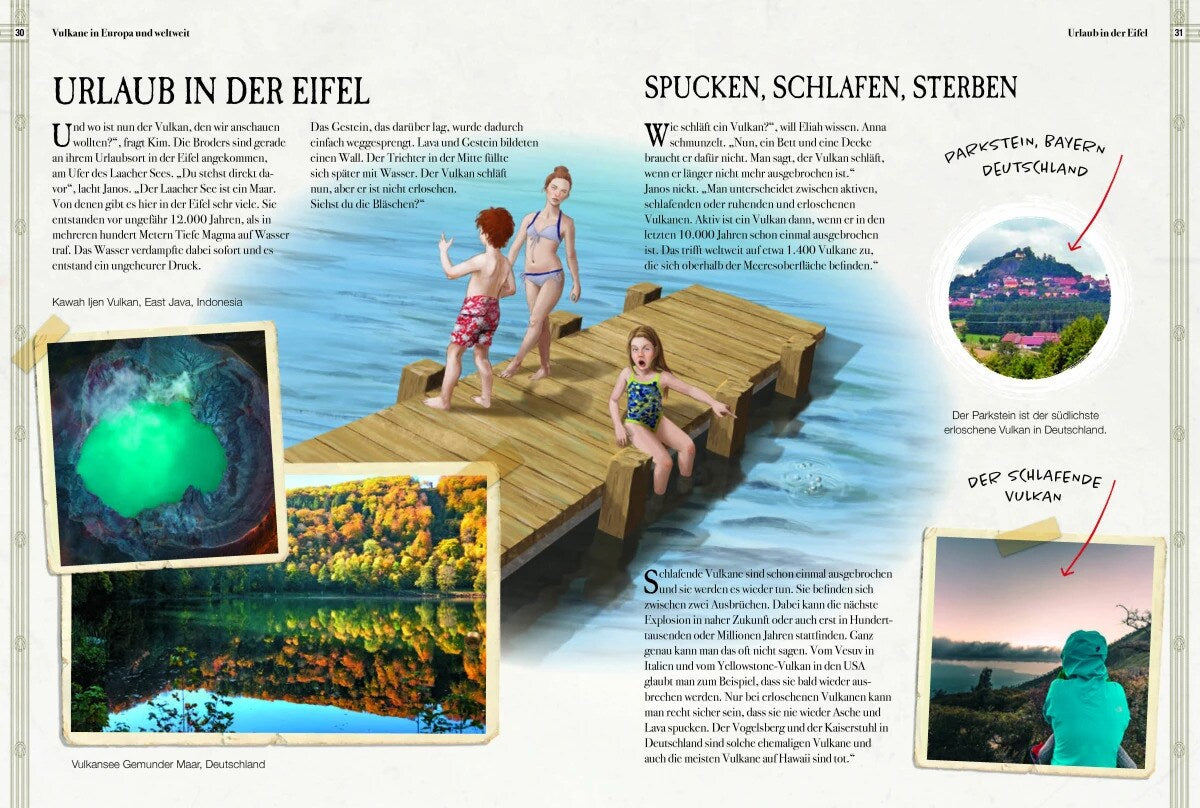 Sophie Verlag Verborgene Welt der Vulkane (Deutsch, 2021, Karolin Küntzel, Fabio Porfidia, Claudia Saraceni)