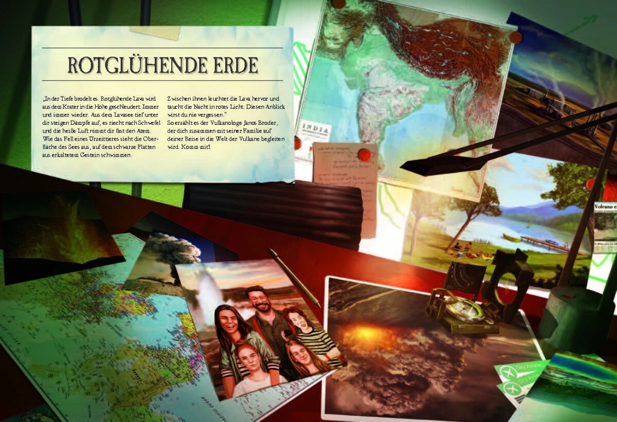 Sophie Verlag Verborgene Welt der Vulkane (Deutsch, 2021, Karolin Küntzel, Fabio Porfidia, Claudia Saraceni)