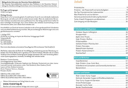 Riva Das High-Protein-Kochbuch (Deutsch, 2022, Veronika Pichl)