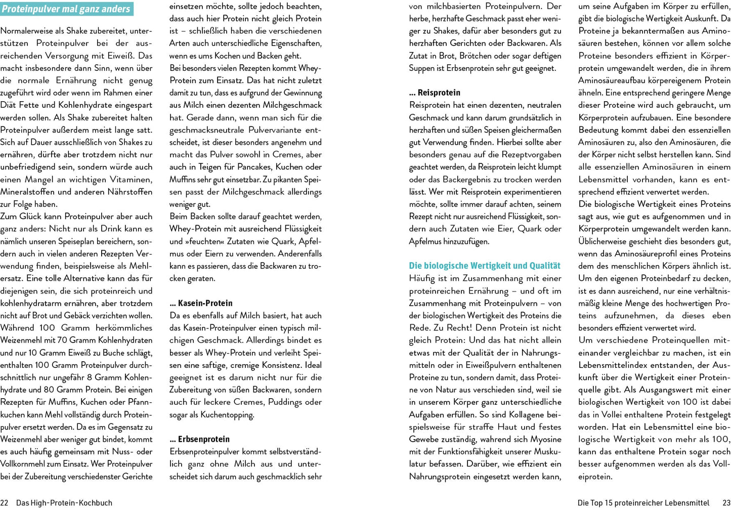 Riva Das High-Protein-Kochbuch (Deutsch, 2022, Veronika Pichl)