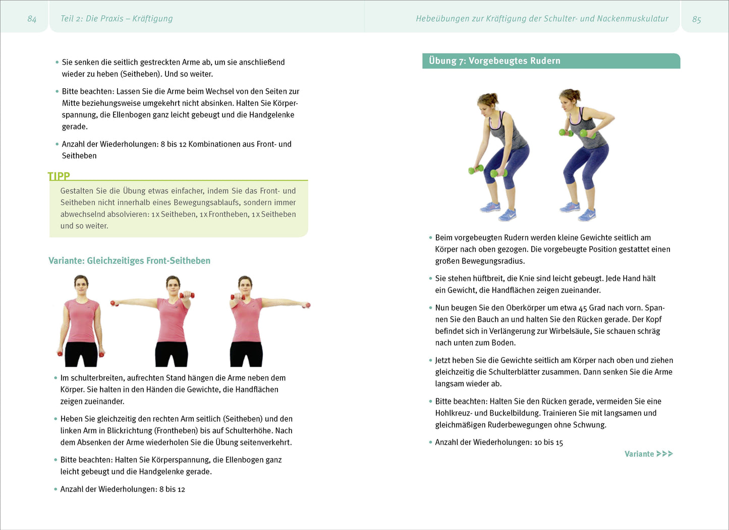 Schulter-Nacken-Training
