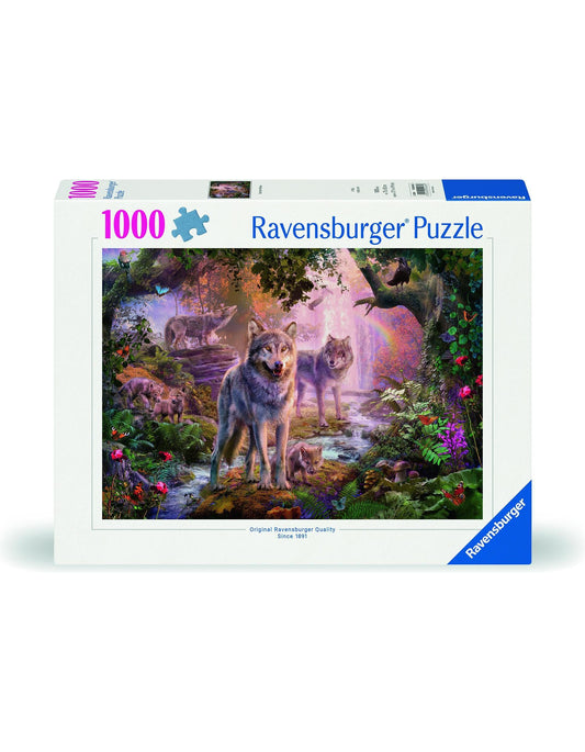 Ravensburger Wolfsfamilie im Sommer (1000 Teile)