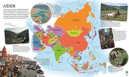 Dorling Kindersley Weltatlas für Kinder (Deutsch, 2024, DK Verlag - Kids, Martin Lehr)