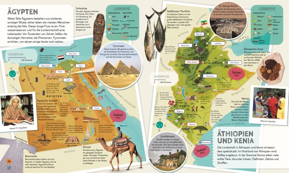 Dorling Kindersley Weltatlas für Kinder (Deutsch, 2024, DK Verlag - Kids, Martin Lehr)