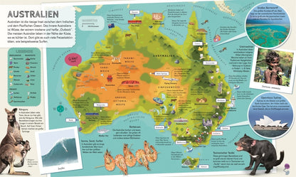 Dorling Kindersley Weltatlas für Kinder (Deutsch, 2024, DK Verlag - Kids, Martin Lehr)