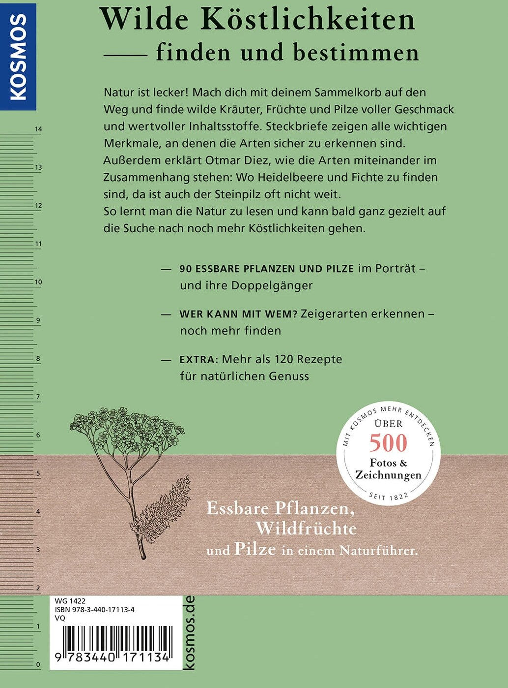 Kosmos Unsere Essbare Natur (Deutsch, 2023, Otmar Diez)