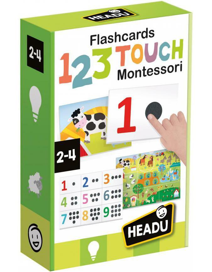 Headup Games Montessori Flashcards Touch