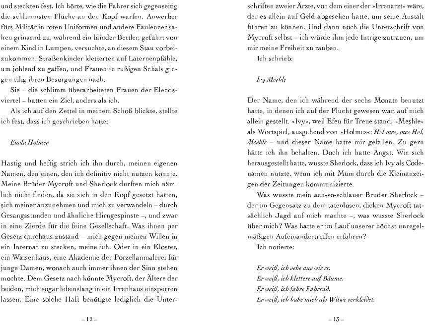 Knesebeck Der Fall der verhängnisvollen Blumen (Deutsch, 2020, Nancy Springer, Nadine Mannchen)