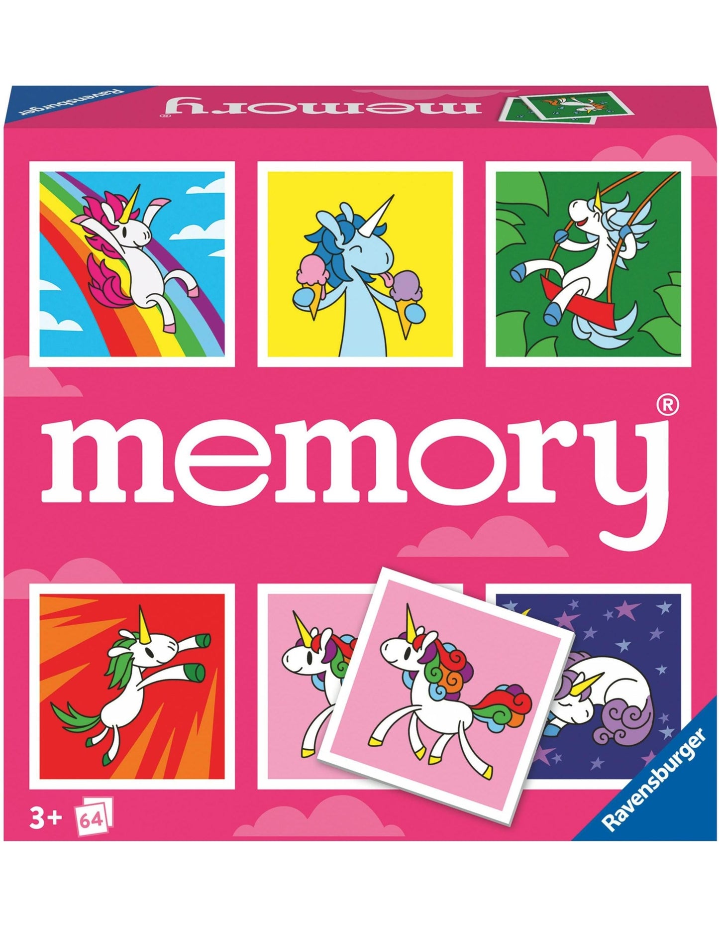 Ravensburger memory Einhörner (Deutsch, Französisch, Niederländisch, Italienisch, Portugiesisch, Englisch)