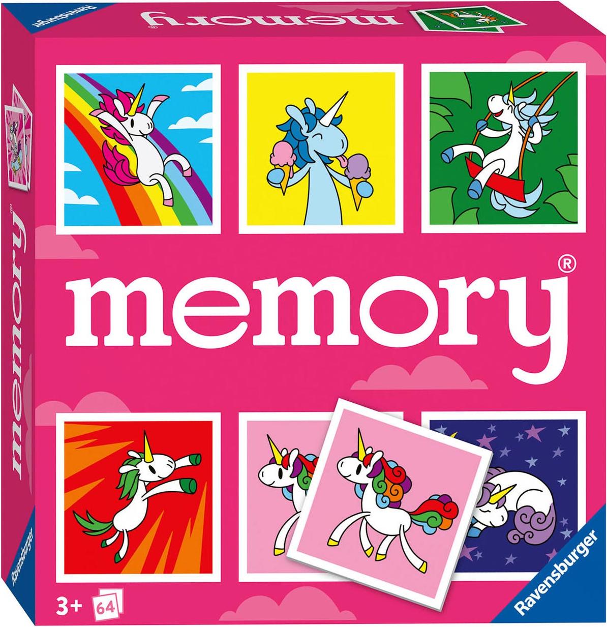 Ravensburger memory Einhörner (Deutsch, Französisch, Niederländisch, Italienisch, Portugiesisch, Englisch)