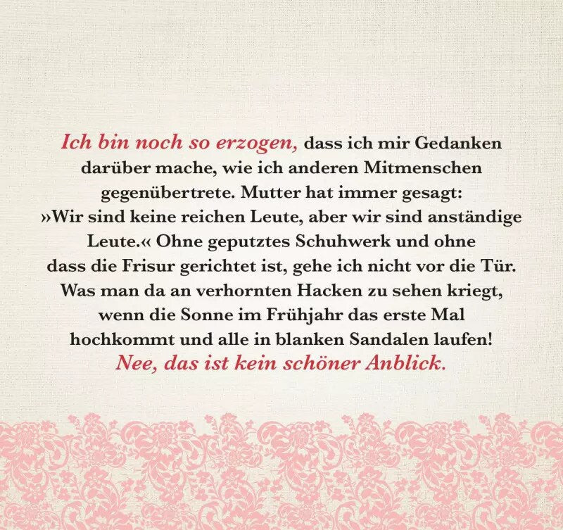 Ars Edition Renate Bergmanns Lebensweisheiten. Man ist eben so alt, wie man ist! (Deutsch, 2022, Renate Bergmann)