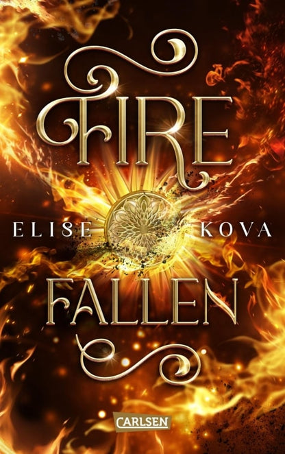 Carlsen Fire Fallen (Die Chroniken von Solaris 2) (Deutsch, 2023, Elise Kova, Susanne Klein)