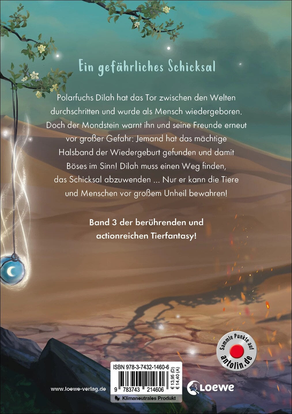 Loewe Verlag White Fox (Band 3) - Auf dem Pfad der Bestimmung (Deutsch, 2022, Jiatong Chen, Viola Wang, Loewe Kinderbücher, Leonie Weidel)
