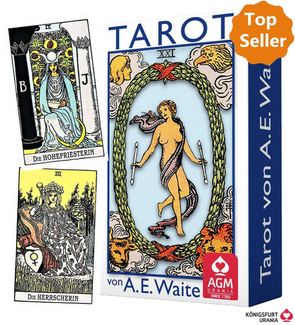 Königsfurt-Urania Tarot von A.E. Waite (Deutsch, 2017, Arthur E. Waite)