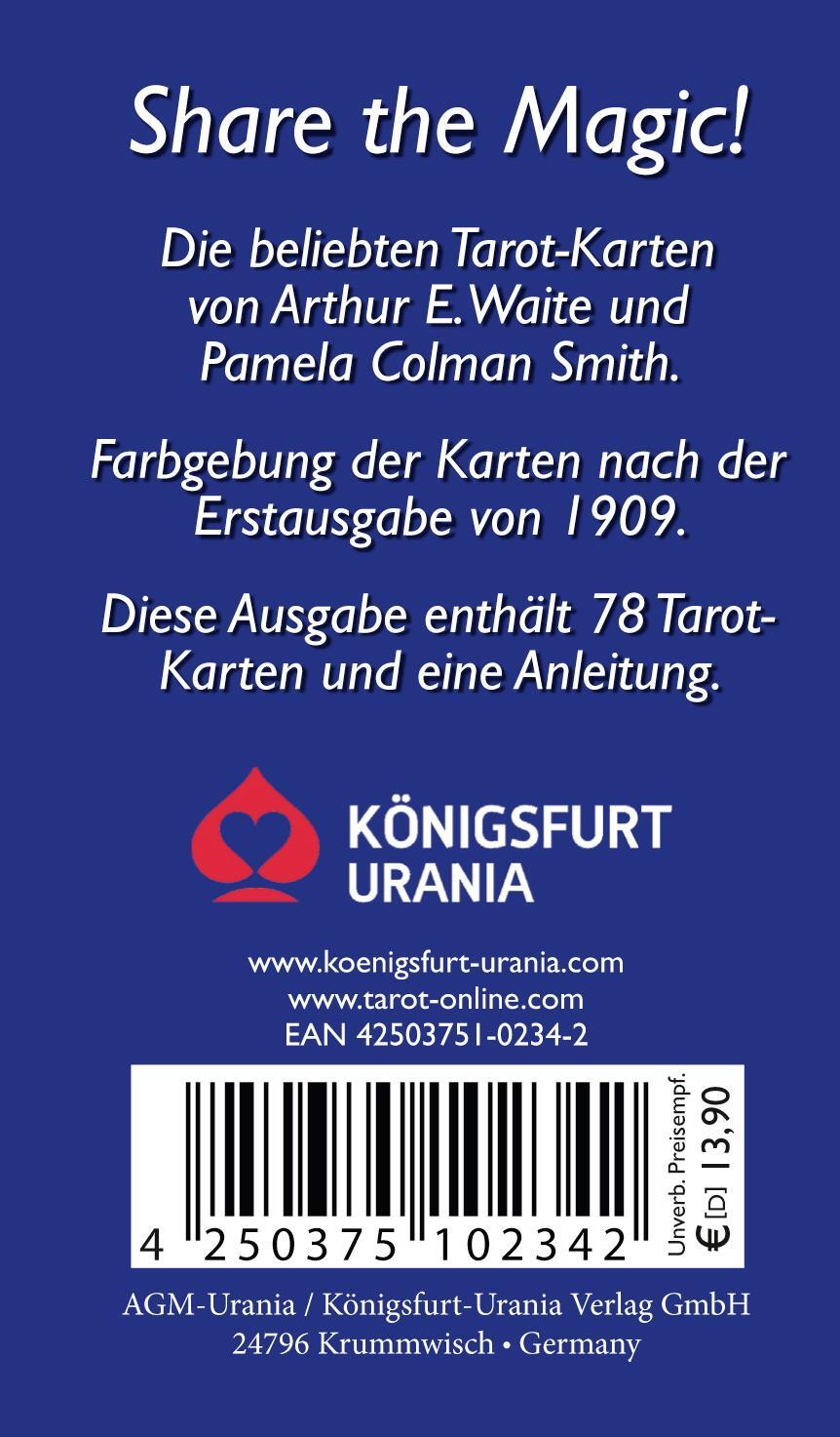 Königsfurt-Urania Tarot von A.E. Waite (Deutsch, 2017, Arthur E. Waite)