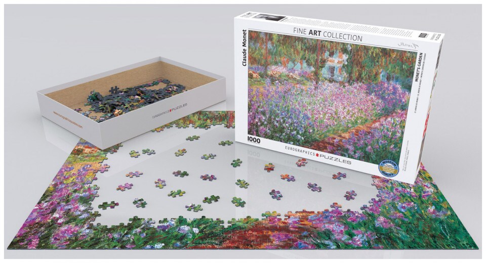 Monets Garten bei Giverny (Puzzle)