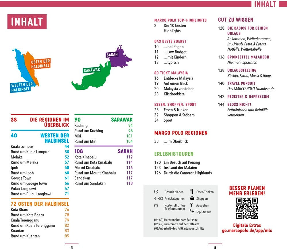 Marco Polo Reiseführer Malaysia (Deutsch, 2022, Mischa Loose, Claudia Schneider, Françoise Hauser)