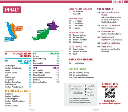 Marco Polo Reiseführer Malaysia (Deutsch, 2022, Mischa Loose, Claudia Schneider, Françoise Hauser)