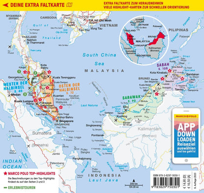 Marco Polo Reiseführer Malaysia (Deutsch, 2022, Mischa Loose, Claudia Schneider, Françoise Hauser)