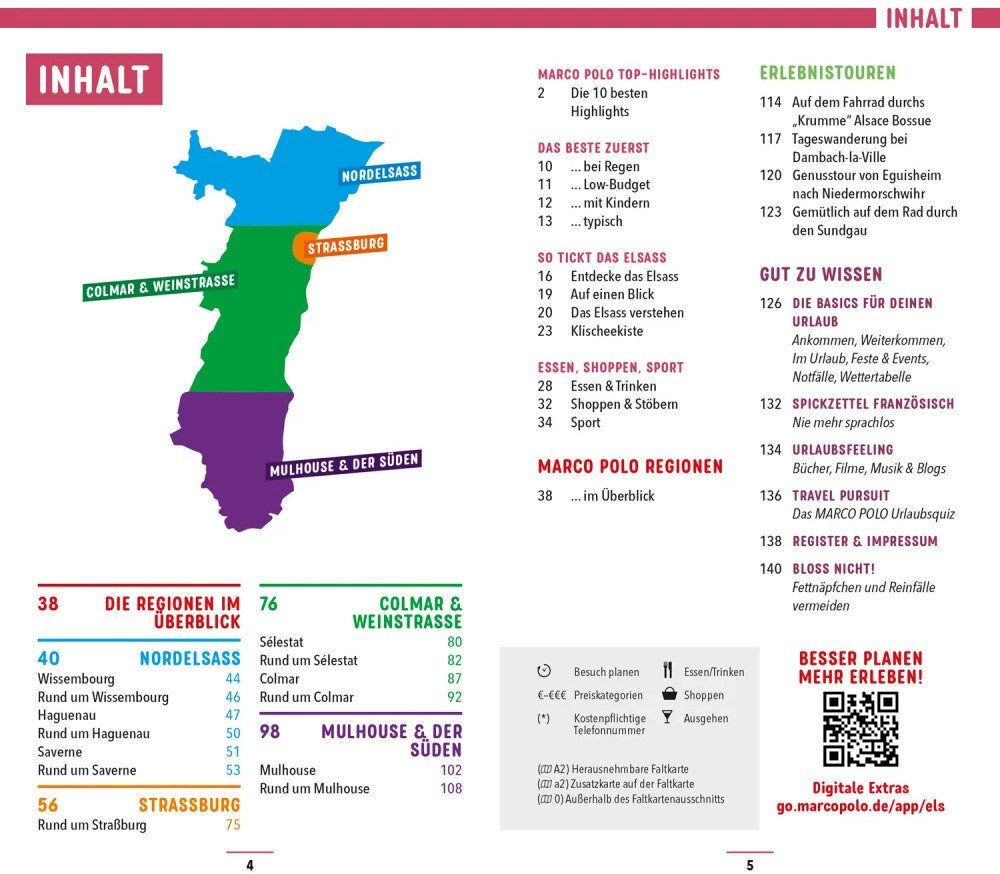 Marco Polo Reiseführer Elsass (Deutsch, 2023, Pascal Cames)
