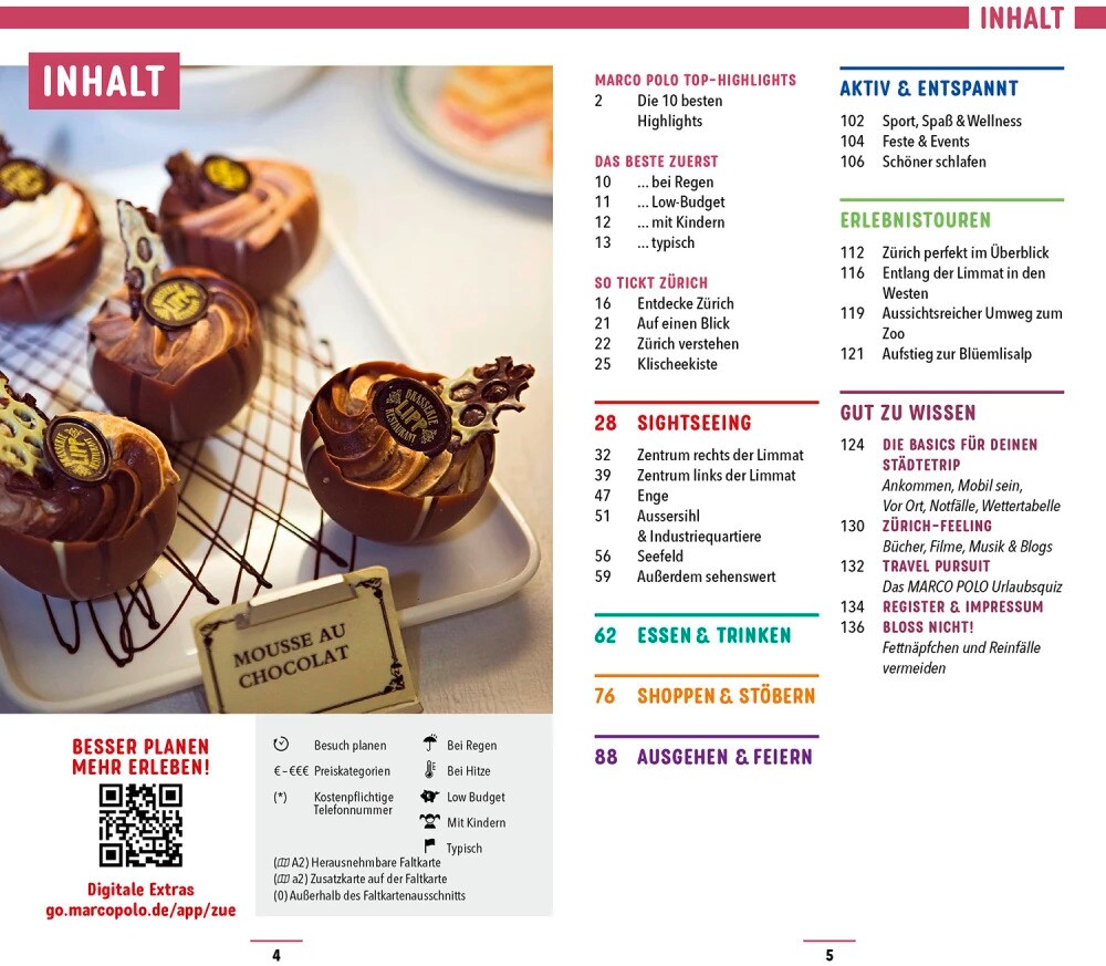 Marco Polo Reiseführer Zürich (Deutsch, 2022, Gabrielle Attinger)