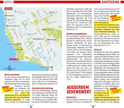 Marco Polo Reiseführer Zürich (Deutsch, 2022, Gabrielle Attinger)