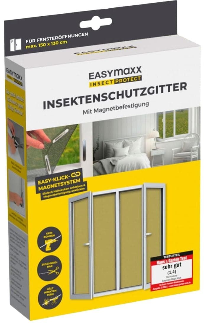 Easymaxx Fenster-Moskitonetz