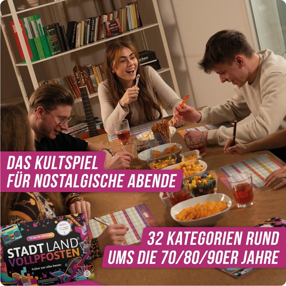 Denkriesen STADT LAND VOLLPFOSTEN® A4 - 70/80/90 EDITION " Früher war alles besser"