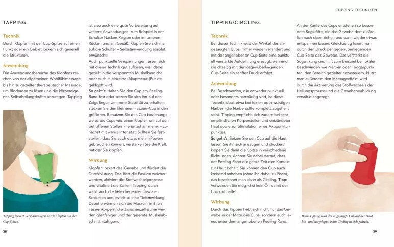 GU Cupping - Die neue Methode zum Lösen der Faszien (Deutsch, 2018, Miriam Wessels, Heike Oellerich)