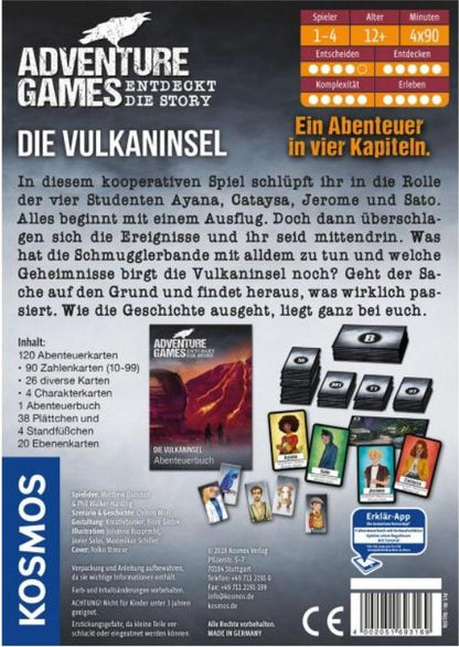 Kosmos Adventure Games: Die Vulkaninsel