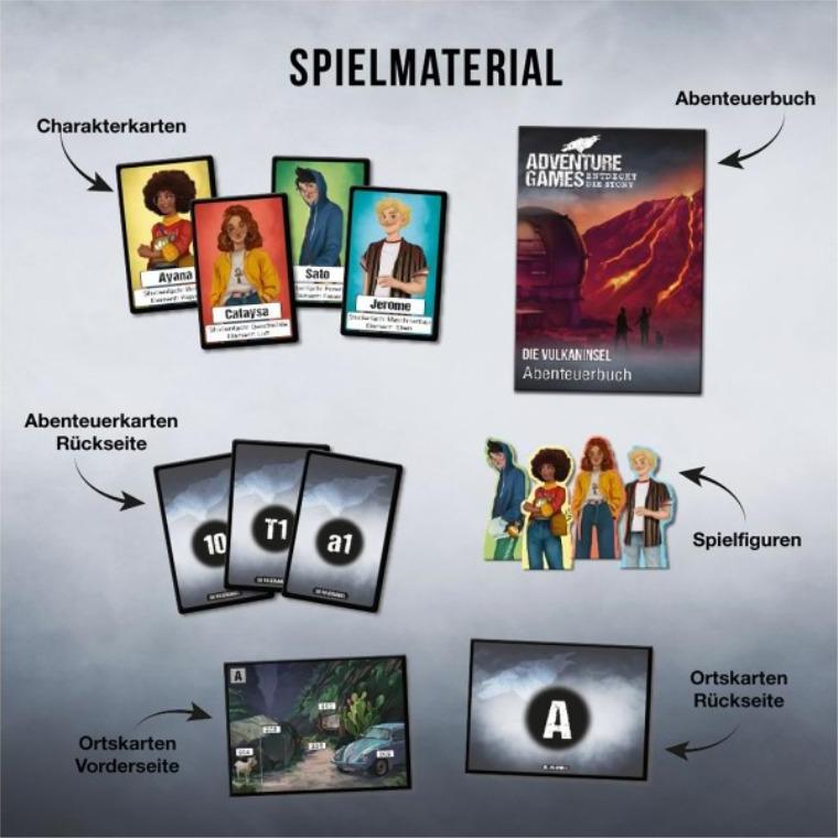 Kosmos Adventure Games: Die Vulkaninsel