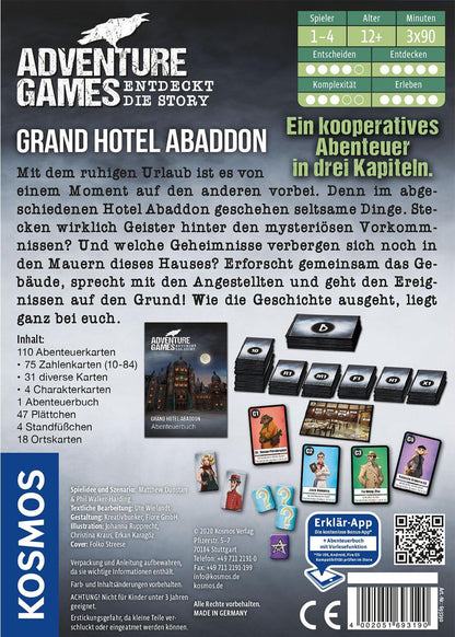 Kosmos Adventure Games - Grand Hotel Abaddon