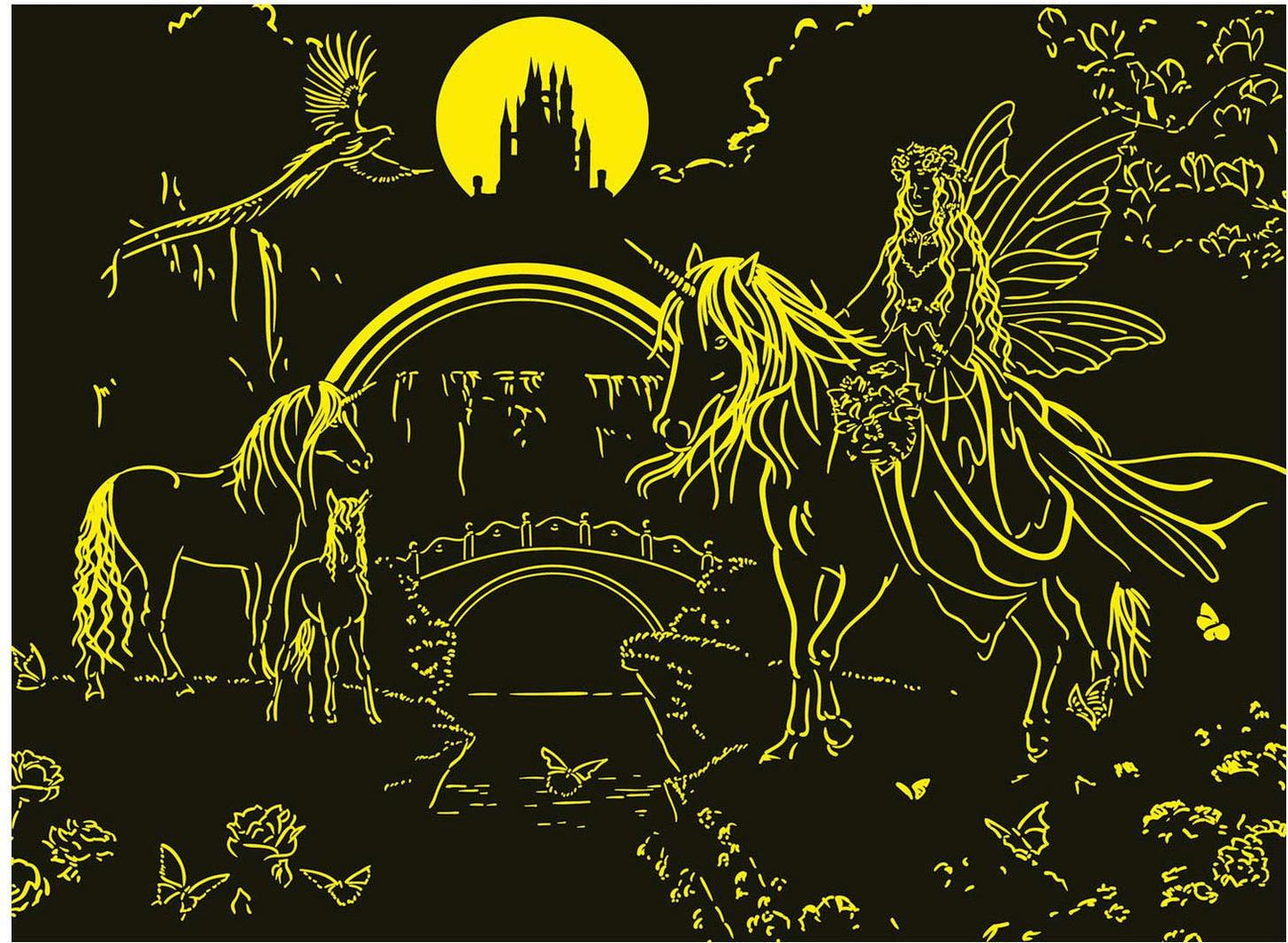 Ravensburger Magische Einhornnacht (200 Teile)