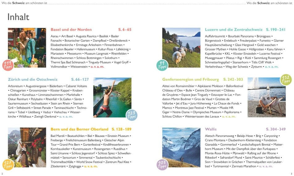 Polyglott Wo die Schweiz am schönsten ist (Deutsch, 2022)