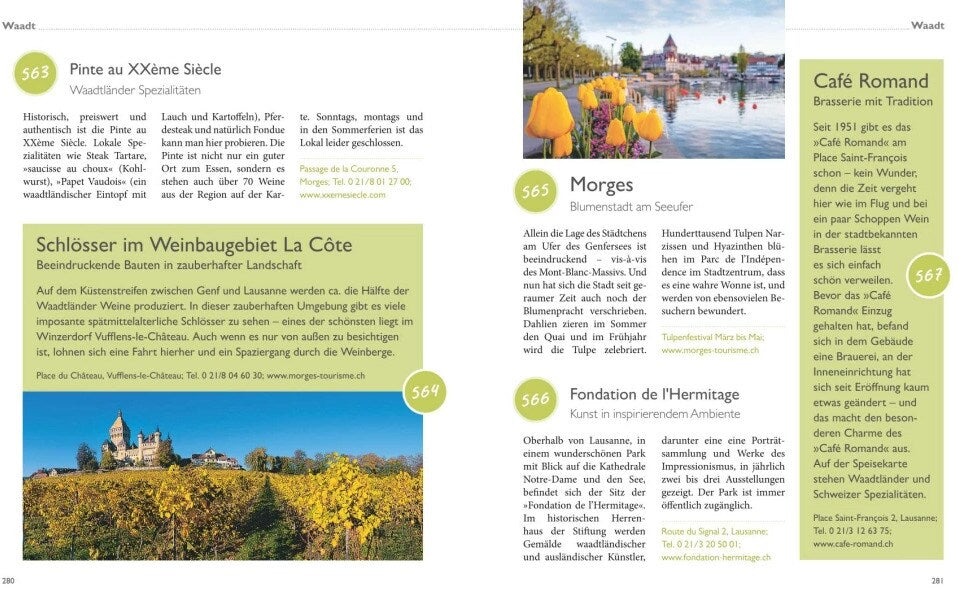 Polyglott Wo die Schweiz am schönsten ist (Deutsch, 2022)