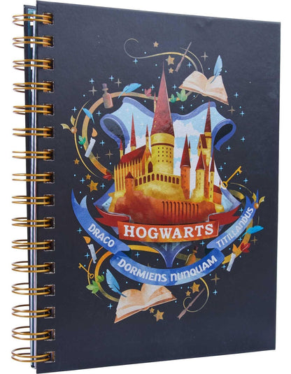 Simon & Schuster Harry Potter Spiral Notebook (Speziallineatur, Harter Einband)