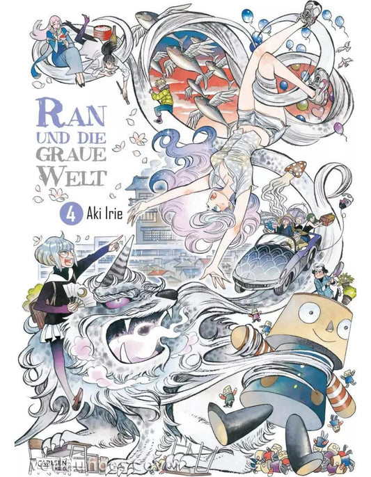 Carlsen Ran und die graue Welt 4 (Deutsch, 2022, Aki Irie, Antje Bockel)