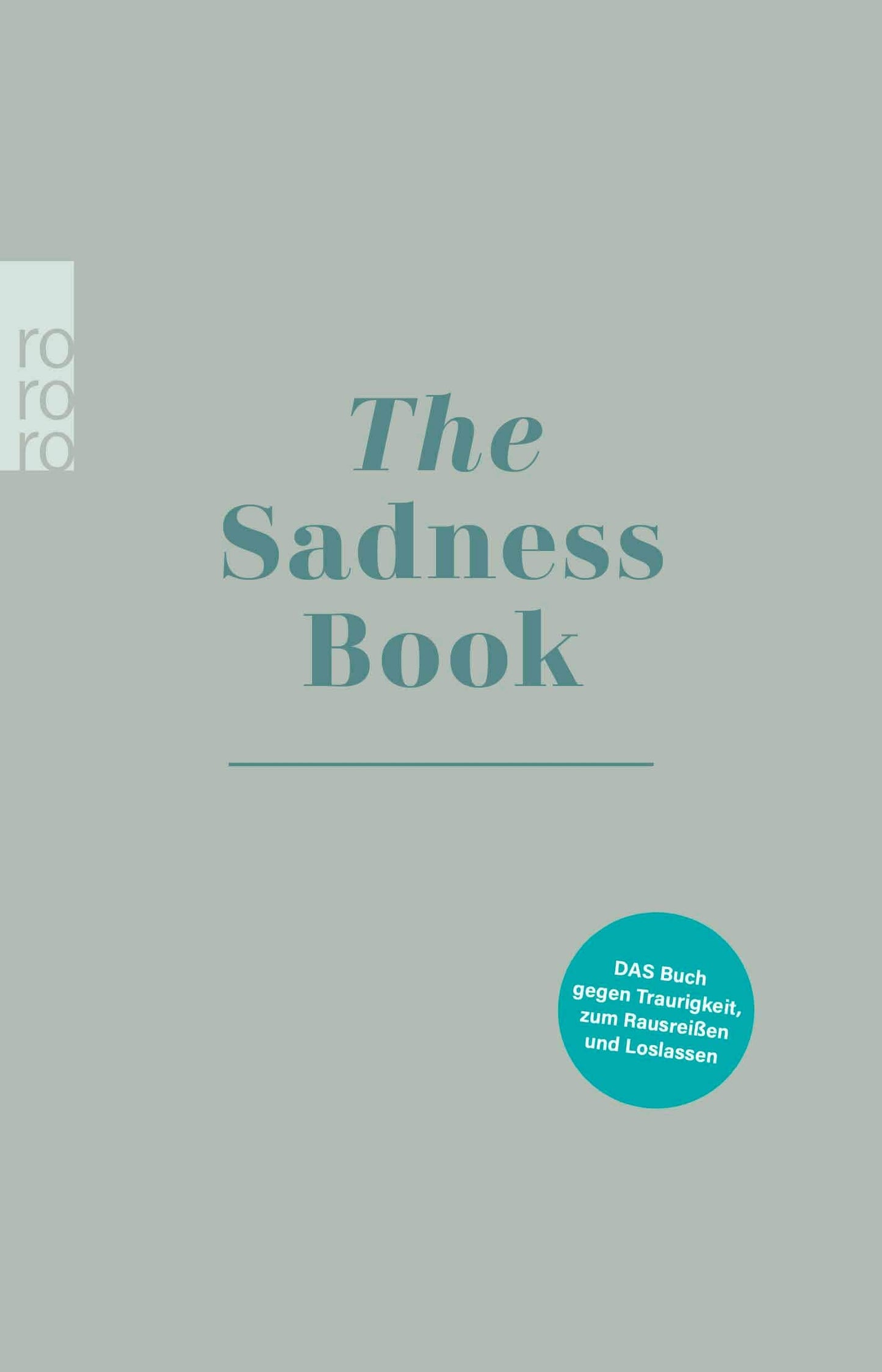 rororo The Sadness Book (Deutsch, 2023, Elias Baar)