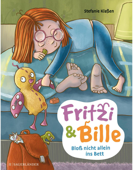 S. Fischer Publishing Fritzi und Bille - Bloß nicht allein ins Bett (Deutsch, 2024, Stefanie Klassen)